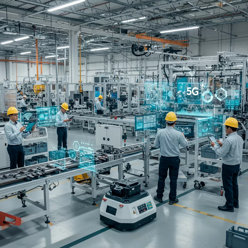 5G in der industriellen Produktion: Vorteile und Anwendungsfälle
