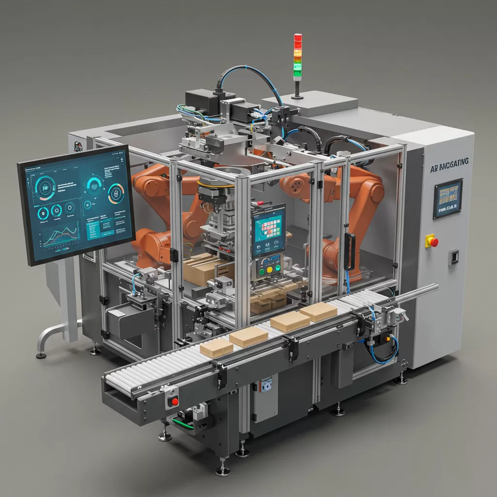 Automatische Verpackungsmaschinen mit KI-Optimierung