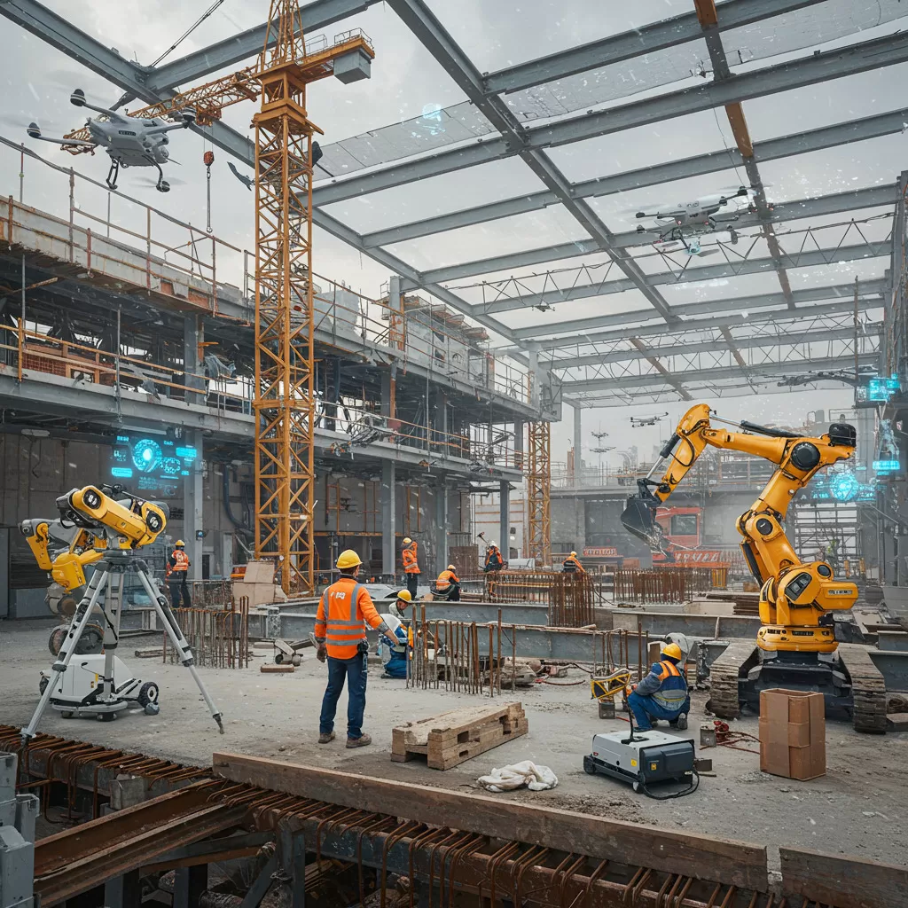 Automatisierung und KI in der Bauindustrie