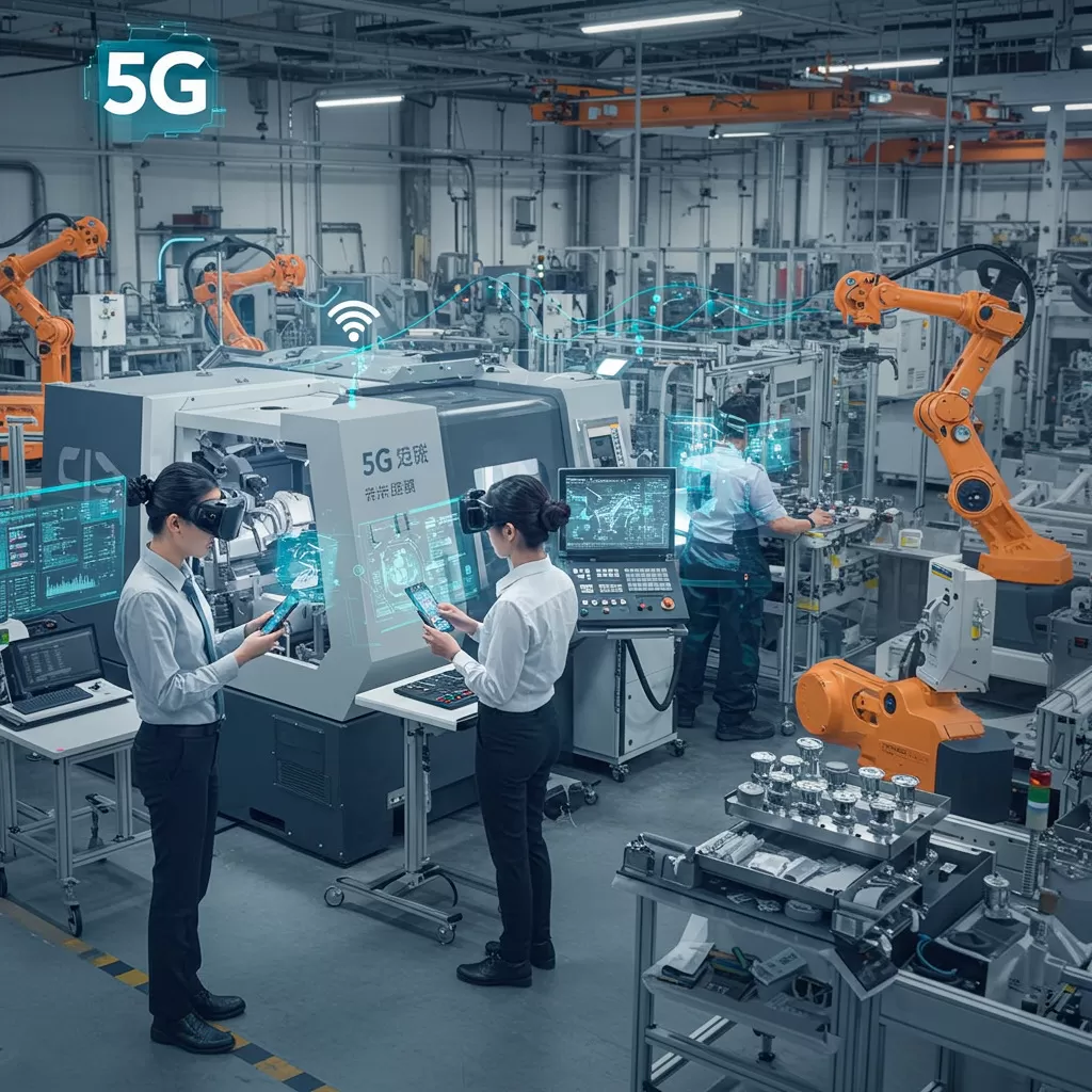 Die Auswirkungen von 5G auf die industrielle Produktion