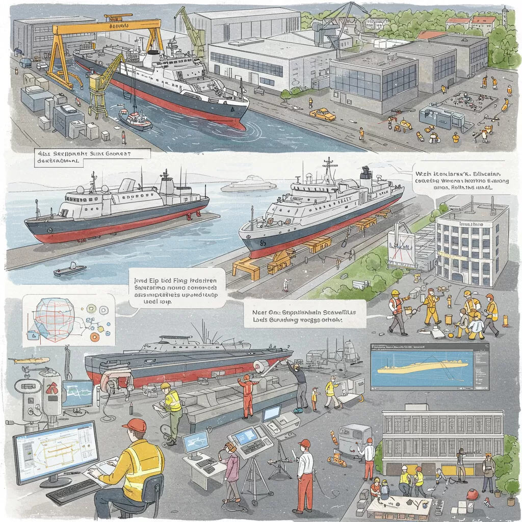 Die Rolle der Ausbildung im deutschen Schiffbau