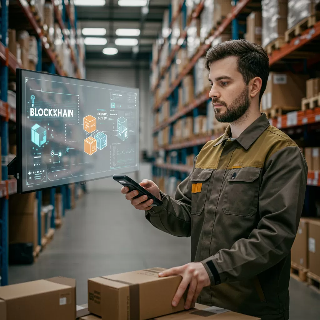 Die Rolle von Blockchain in der Produktionslogistik