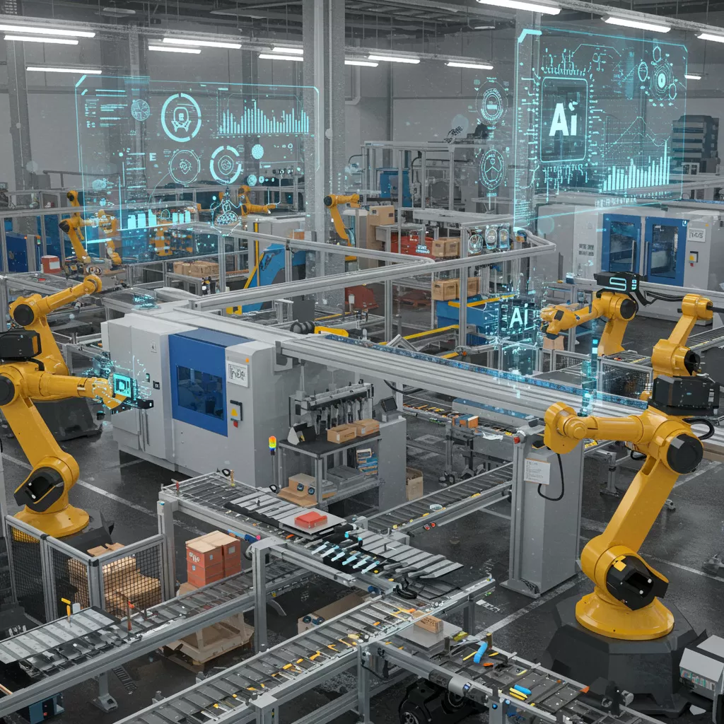 Die Rolle von KI in der flexiblen Produktion