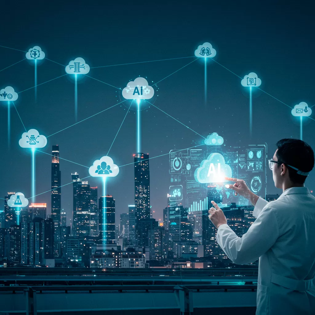 Die Verbindung von Cloud Computing und KI in der Industrie