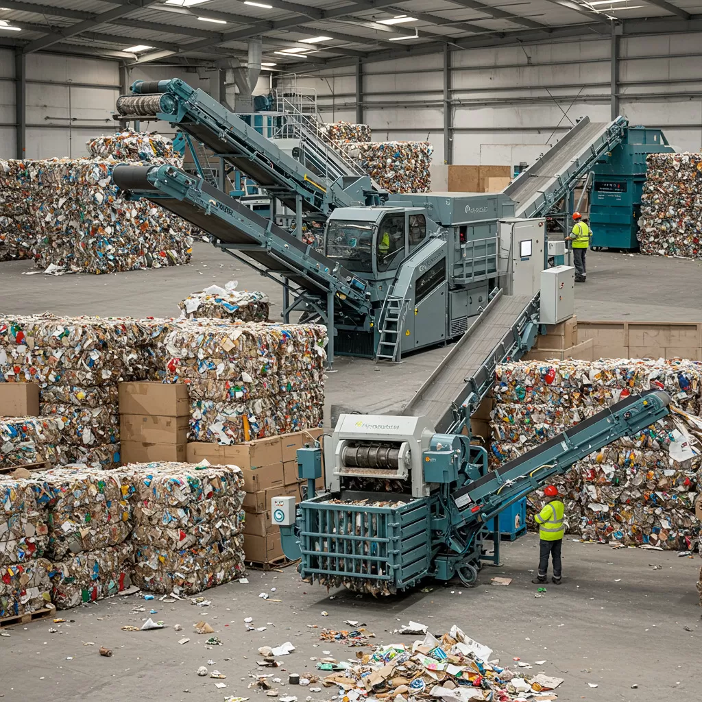 Effiziente Maschinen für die Recyclingindustrie