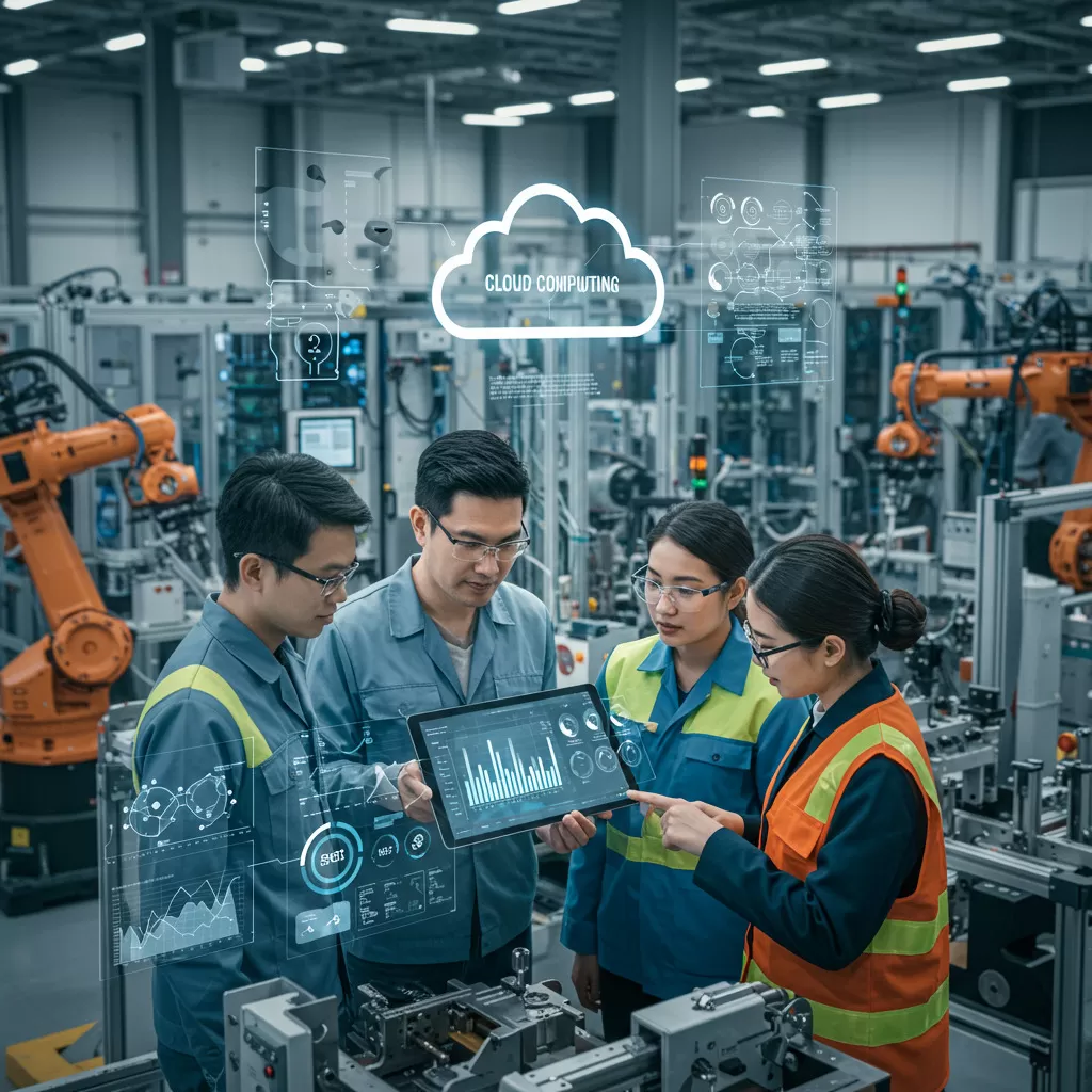Einsatz von Cloud-Computing in der Fertigung