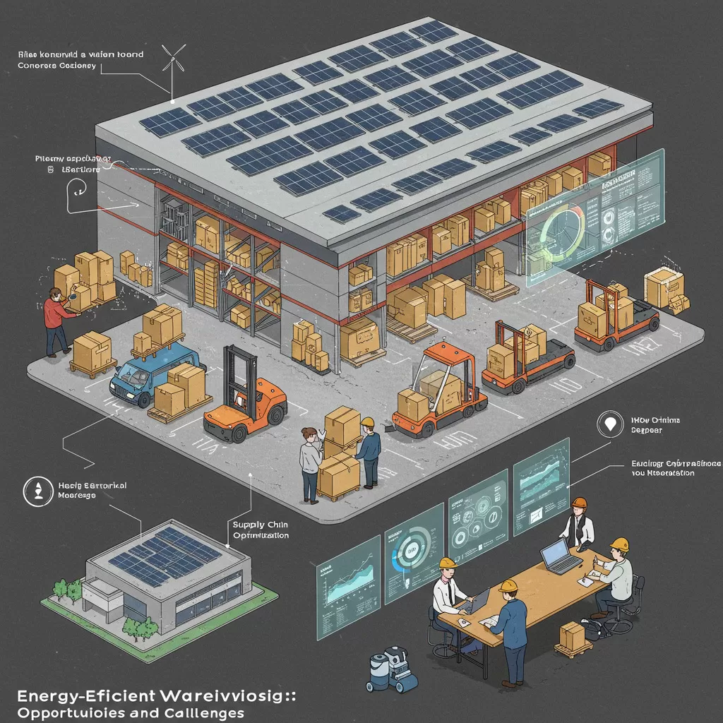 Energieeffiziente Lagerhaltung: Möglichkeiten und Herausforderungen