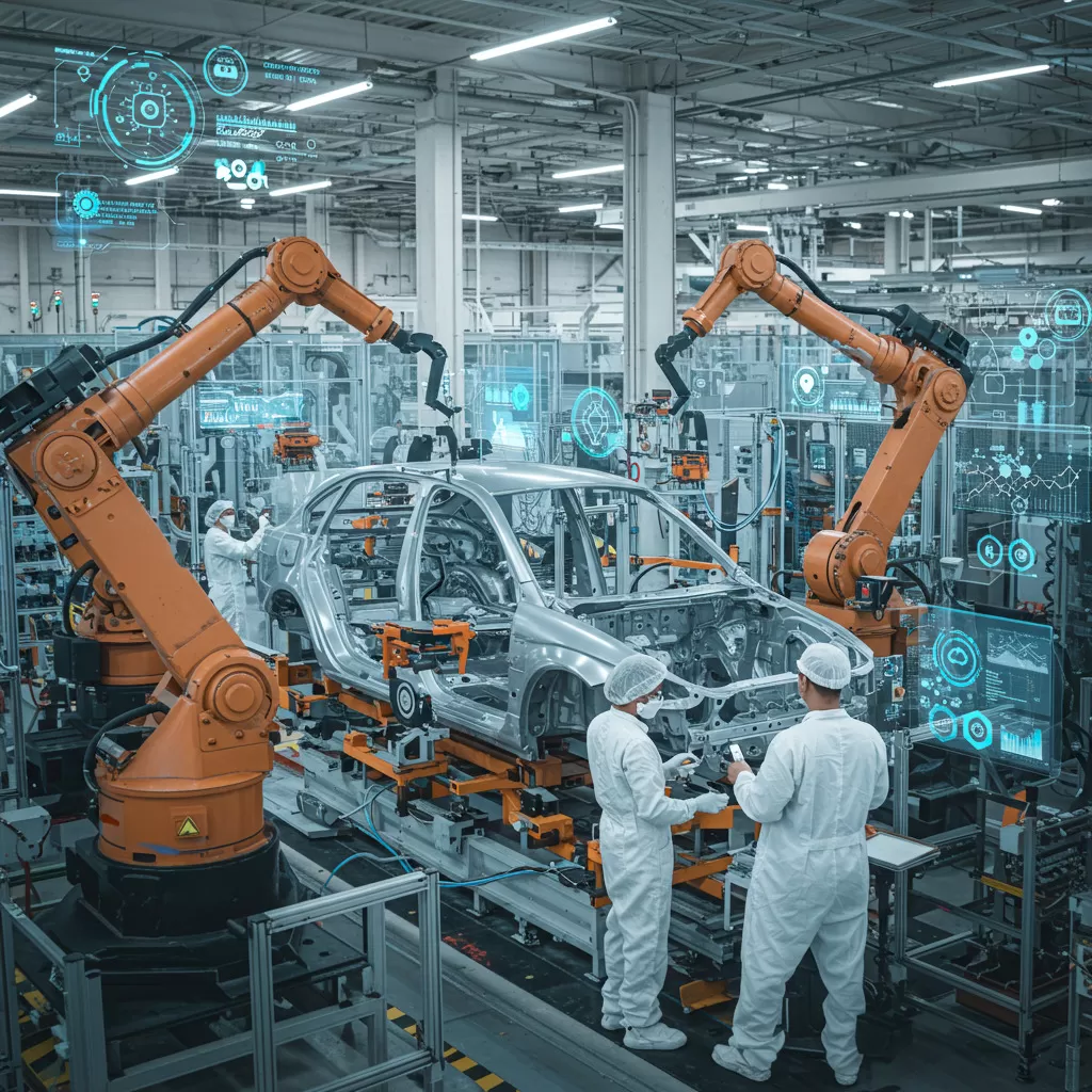 Intelligente Fertigungslösungen für die Automobilindustrie