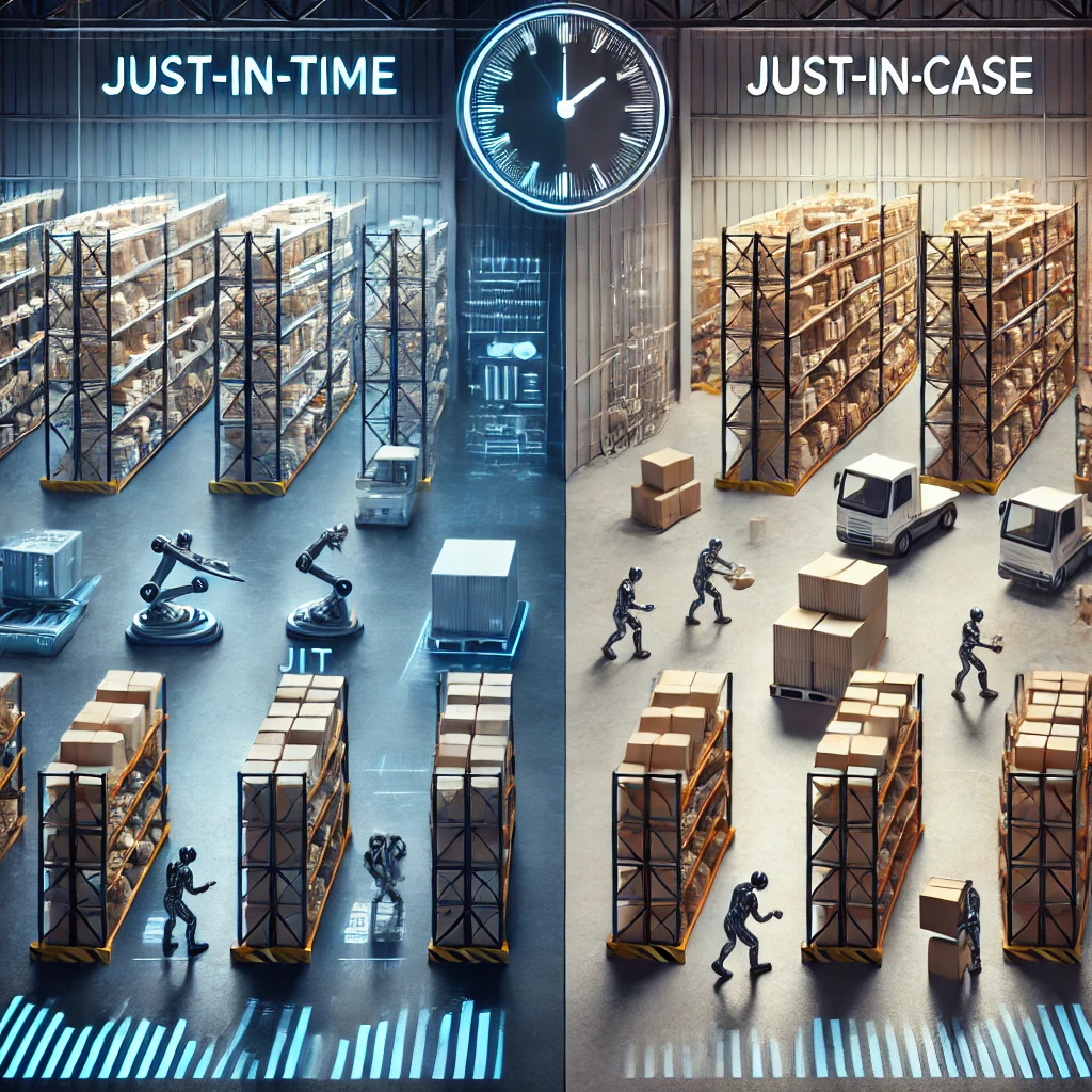 Just-in-Time vs. Just-in-Case: Welche Strategie ist die beste?