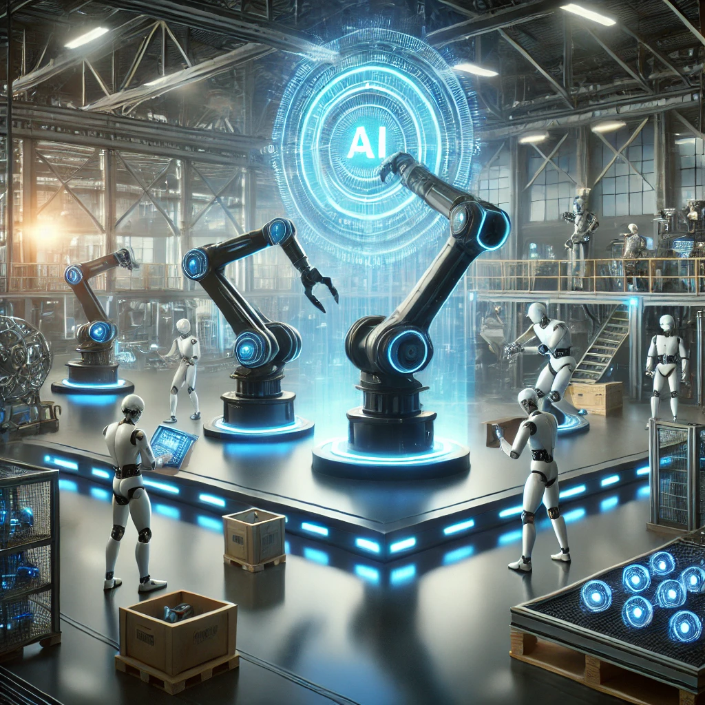 Mensch-Maschine-Kollaboration durch KI-gesteuerte Roboter