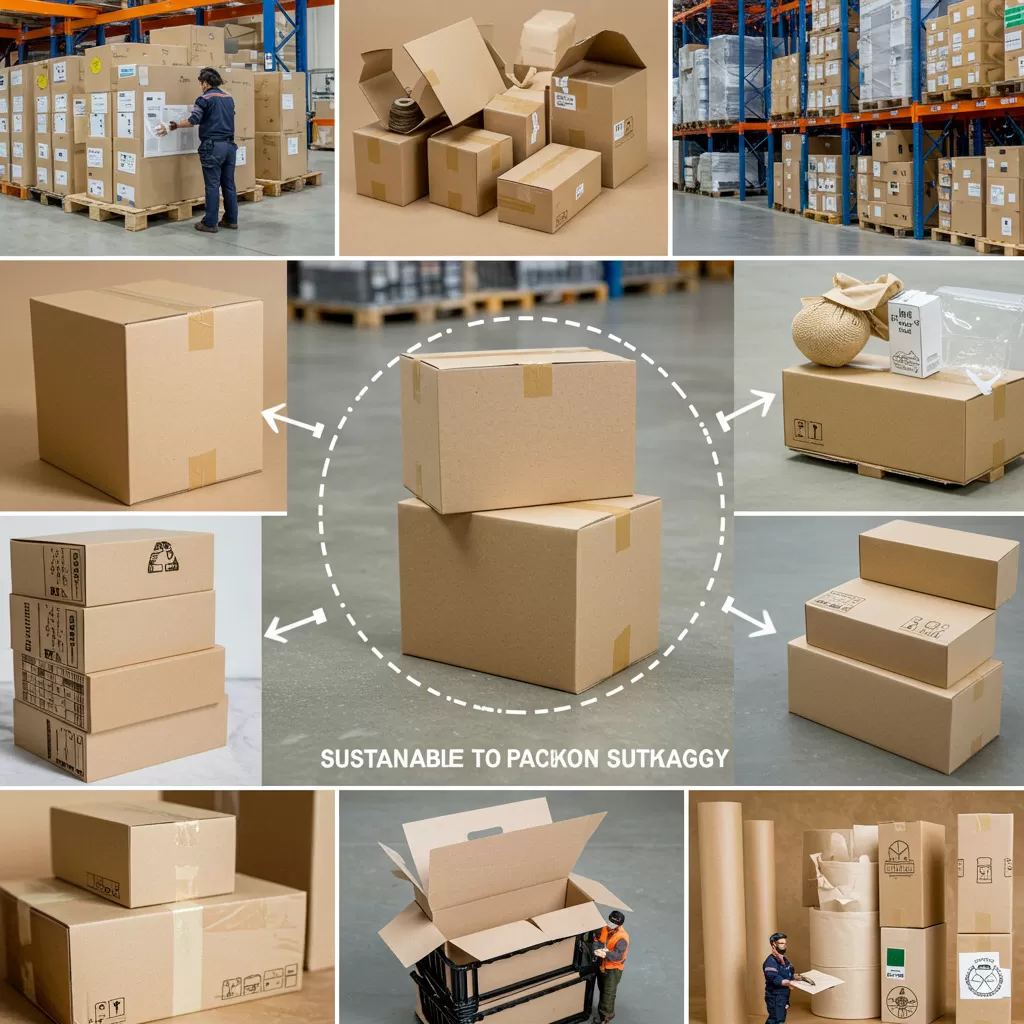 Nachhaltige Ansätze zur Verpackung in der Lieferkette