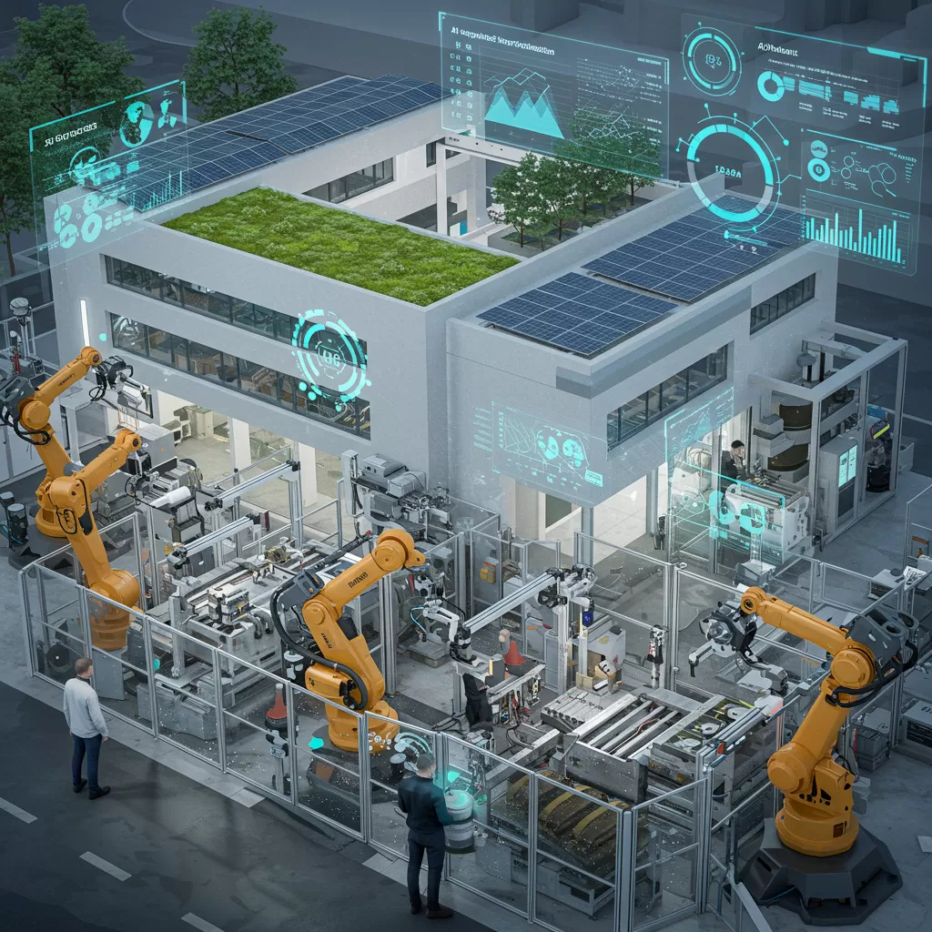 Nachhaltige Produktion durch KI-gestützte Ressourcenoptimierung
