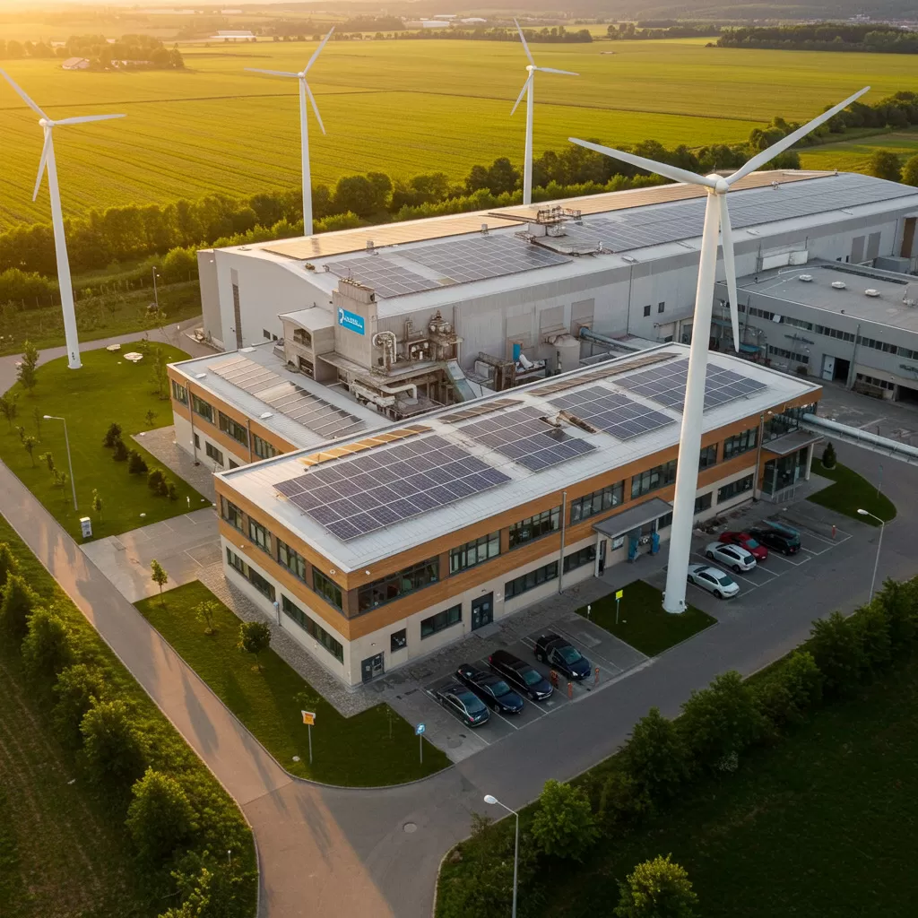 Nachhaltigkeit durch grüne Energie in der Fertigung