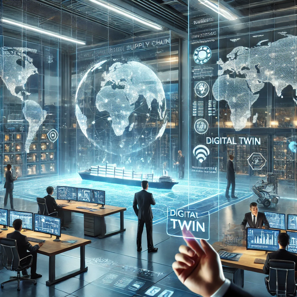 Optimierung der globalen Lieferketten durch digitale Zwillinge