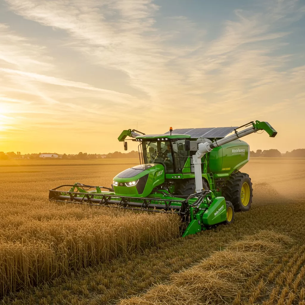 Umweltfreundliche Maschinen für die Landwirtschaft