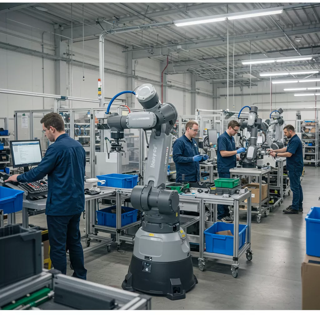 Wie Cobots die Zusammenarbeit in Fabriken verbessern