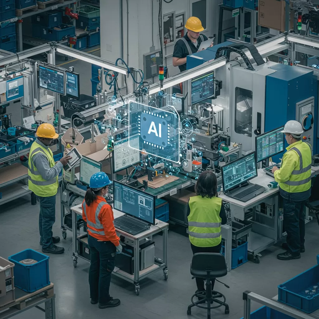 Wie KI zu mehr Flexibilität in der Produktion führt